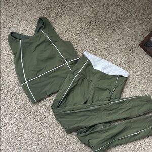 Olive Activewear Set for Women
